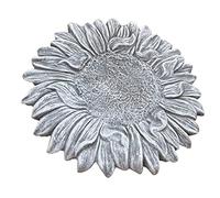 stoneandstyle Bird Bath Insect Trough Sunflower Cast Stone Frost-Proof