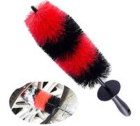 StoneBanks 17" Alloy Wheel Brush for Cleaning Car Wheels, 4" Ultra-wide Diameter Large Soft PP Bristles Barrel Brush Car Cleaning, Eays Deep Cleaning