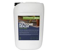 StoneCare 4u - Essential All Stone Sealer 'Satin' Finish - Eco Friendly, Highly Effective 'Wet Look' Sealer for All Types of Natural Stone. Quick & Easy to Apply on Tiles, Floor & Paving (25 Litre)