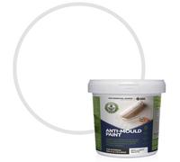 Stonecare4U - Anti-Mould Paint - Brilliant White (1L) Bathroom, Kitchen & Bedroom Walls & Ceilings - Protect Against Mould