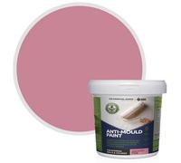 Stonecare4U - Anti-Mould Paint - Smooth Pink (2.5L) Bathroom, Kitchen & Bedroom Walls & Ceilings - Protect Against Mould