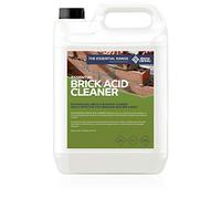 StoneCare4U Brick Acid Cleaner - 5L - External Bricks & Masonry Wall Stain Remover & Patio Cleaner for Builders Mess. Cement, Mortar, Grout & Efflorescence Stain Remover for Brick & Paving Slabs