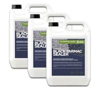 StoneCare4u Essential Black Tarmac Sealer - Professional Grade Tarmac Restorer in Black. Long Lasting Protection to Tarmac Surfaces. Restores Original Colouring. Easy to Apply by Roller (3 x 5 Litres)