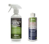 StoneCare4U Essential Perfect Grout, Ivory, 500ml + 237ml (BUNDLE). Restore & Renew Old Kitchen, Bath, Wall & Floor Grout. Superior Alternative to Grout Pen