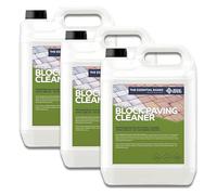 Stonecare4u Essential - Powerful Block Paving Cleaner - for Easy Removal of Dirt, Moss, Weeds & Algae- Simply Apply, Leave and Wash Away for a Beautiful Clean Drive (3 x 5 litres)