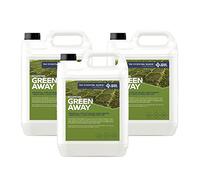 StoneCare4U Green Away - 3 x 5 Litre - Algae & Green Growth Remover for Patio, Path & Driveway - Outdoor Cleaner for Natural Stone, Concrete, Brickwork, Masonry, Sandstone, Limestone, Slate & More