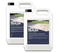 StoneCare4U - Limestone Sealer Satin - 2 x 5L - Gloss Enhancement Exterior Natural Stone Sealant for Sandstone, Limestone, Slate & More. Outdoor Patio Sealant for Patio, Drive & Paths