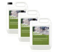 StoneCare4U Patio Cleaner - Alkaline Cleaner for Outdoor Sandstone, Limestone, Slate, Terracotta & Travertine - Removes Black Spot, Algae, Lichen, Dirt & Grime for Patios, Paths & Terraces (3 x 5L)