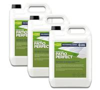 StoneCare4U Patio Perfect - 3 x 5 Litre - Patio Cleaner & Algae Remover - Easy Spray and Leave Application Stone Cleaner - Mould Remover & Moss Killer for Paths and Drives