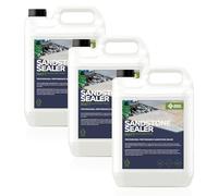 StoneCare4U - Sandstone Sealer Matt Finish - 3 x 5L - Dry Finish, Invisible, Exterior Natural Stone Sealant for Sandstone, Limestone, Slate & More. Outdoor Clear Sealant for Patio, Drive & Paths