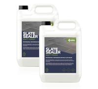 StoneCare4U - Slate Sealer Matt Finish - 2 x 5L - Dry Finish, Invisible, Exterior Natural Stone Sealant for Slate, Limestone, Sandstone & More. Outdoor Clear Sealant for Patio, Drive & Paths