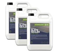 StoneCare4U - Slate Sealer Satin - 3 x 5L - Gloss Enhancement Exterior Natural Stone Sealant for Sandstone, Limestone, Slate & More. Outdoor Patio Sealant for Patio, Drive & Paths