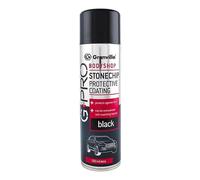 Stonechip Spray - Black, 500ml | Over-Paintable Anti-Corrosion Stone Chip Coating | Rubber Resin Protective Underbody Spray with Sound Deadening for Cars & Vehicles (1)