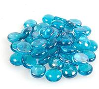 STONED® 200 glass pebbles MIXED Crystal Colours CHOOSE your Colours (Turquoise)