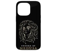 Stoned by Medusa Greek Mythology Ancient Greek God Humorous Case for iPhone 13 Pro