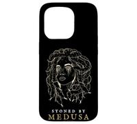 Stoned by Medusa Greek Mythology Ancient Greek God Humorous Case for iPhone 15 Pro