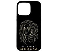 Stoned by Medusa Greek Mythology Ancient Greek God Humorous Case for iPhone 15 Pro Max