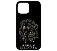 Stoned by Medusa Greek Mythology Ancient Greek God Humorous Case for iPhone 16 Pro Max