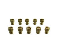 STONEDER 10 Sizes Main Jets For Keihin 99101-116 PB16 PB18 PC18 PC20 Carburetor Honda ATC70 TRX70 TRX90 XR75 Kawasaki KLX110 Suzuki DR-Z110