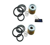 STONEDER 2X Fuel Pump Filter Fits For MerCruiser 3.0 3.0L 4 cyl 35-803897Q1 / 35-8M0046752