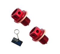 STONEDER 2x Oil Magnetic Drain Bolt Plug For Chinese Engine Lifan YX Zongshen Loncin Pit Dirt Bike 50cc 70cc 90cc 110cc 125cc 140cc 150cc 160cc