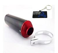 STONEDER 38mm CNC Exhaust Muffler With Clamp For 125cc 140cc 150cc 160cc Chinese Dirt Pit Bike Motorcycle