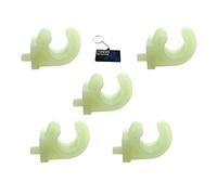STONEDER 5PCS Swing Arm Rear Brake Caliper Hose Mounting Clamp Clip for Pit Dirt Bike
