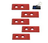 STONEDER 5x Red Nylon Chain Slider Swing Arm Guard Guide For Chinese Pit Bike IMR Atomik