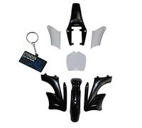 STONEDER Black 7 Pieces High Strength Plastic Fender Fairing Body Kits For Chinese 2 Stroke 47cc 49cc Apollo Orion Mini Dirt Bike