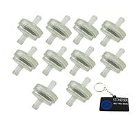 STONEDER Fuel Filter For 7-15 HP Ride-on/Tractor Engines Without Fuel Pump Lawn Mowers Tractors Boats ATV Go Karts Motorcycle BRIGGS & STRATTON 298090 298090S 4105 5018B 5018H 5018K