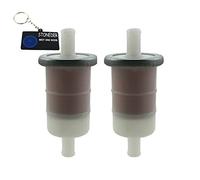 STONEDER Fuel Filter For Yamaha 1FK-24560-10-00 Street Bike FZR400 1988-1990/ XV535 Virago 1987-2000/ FZR600R 1989-1999/ XJ600 Seca II 1993-1998/ XVS650 V-Star 1998-2012/ FZ700 1987/ FZX700 Fazer