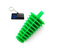 STONEDER Green Soft Rubber Exhaust Muffler Bung Cleaner Wash Plug For Motocross UTV ATV Pit MX Dirt Bike Snowmobile