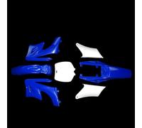 STONEDER Plastic Body Kit, 7-Piece Fender Fairing Set, Blue and White, Compatible with 47cc/49cc Apollo Orion Dirt Bike Mini Bikes