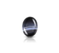 Stoneflex 8.25 Ratti with Lab and Certificate, Genuine and Natural Hakik Agate Stone Quality for Astrology, Benefits for Men and Women, B0D83KZZR8, Silver Created Sapphire