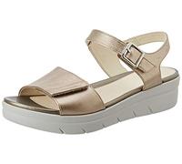 Stonefly Aqua III 2 Laminated, Womens Ankle Strap Sandals, Gold (Metal Fizz Z00), 5 (38 EU)