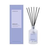 Stoneglow Affirmations Collection Dream Lavender & Geranium Scented with Reed Diffuser 160ml with Muguet & Ripened Berries - Lasts 12 Weeks, 12 Rattan Reed Diffuser Sticks, Refillable Home Fragrance
