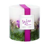 Stoneglow Botanics Wild Rose Fat Pillar Candle