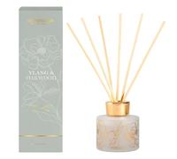 Stoneglow Candles Day Flower New 2021 - Ylang & Oakwood Diffuser (Green)