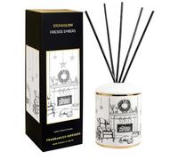 Stoneglow Candles Keepsake Ceramic Fireside Embers Leather, Tobacco & Cognac - Ceramic Reed Diffuser