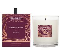 STONEGLOW CANDLES LONDON Modern Classics - Tuberose Blush & Ylang - Scented Candle - Boxed Tumbler