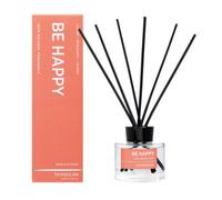 Stoneglow Candles Wellbeing Be Happy Reed Diffuser 140Ml - Lemon Bergamot Myrrh