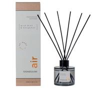 Stoneglow Elements Collection - Air - Wild Mint & Bergamot 100ml Scented Reed Diffuser (Grey)