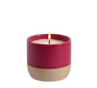 Stoneglow Elements Collection - Fire - Red Pepper & Cardamom - Scented Soy Wax Ceramic Candle Tumbler (68x75mm) - Red