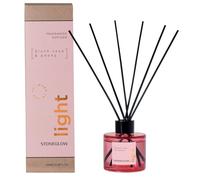 Stoneglow Elements Collection - Light - Blush Rose & Peony 100ml Scented Reed Diffuser (Pink)