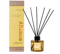 Stoneglow Elements Energy Bitter Orange & Coriander Reed Diffuser citrus floral tangy refreshing revitalising aroma uplifting fragrance orange luxury refillable gift present