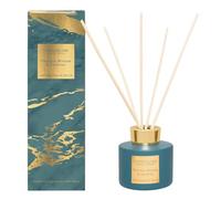 Stoneglow Luna Collection Papyrus Woods & Jasmine 120ml Scented Reed Diffuser (Blue & Gold)