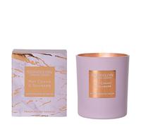 Stoneglow Luna May Chang & Rhubarb Scented Candle Boxed Tumbler 220g | 40 Hours Burn Time, Long Lasting Fragrance, Mineral Wax, Candles Gifts for Women & Men, Premium Cotton Wick, Made In The UK