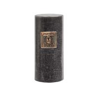 Stoneglow Metallique Collection - 600 Grams Truffle D'Orient Tall Scented Pillar Candle (Grey)