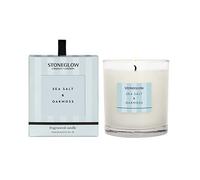 Stoneglow Modern Classics Boxed Candle in Glass Tumbler - Various Scents (Modern Classics NEW - Seasalt & Oakmoss Candle)