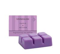 Stoneglow Modern Classics Collection - Cassis & Vetiver Soy Wax Melt Snap Bar (Purple) 79 grmas, Cassis, Vetiver, Black Cherries, Red Berries